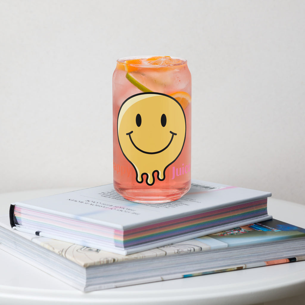 Happy Juice Glass