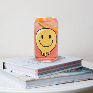 Happy Juice Glass