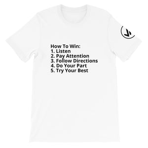 How to Win Unisex Tee