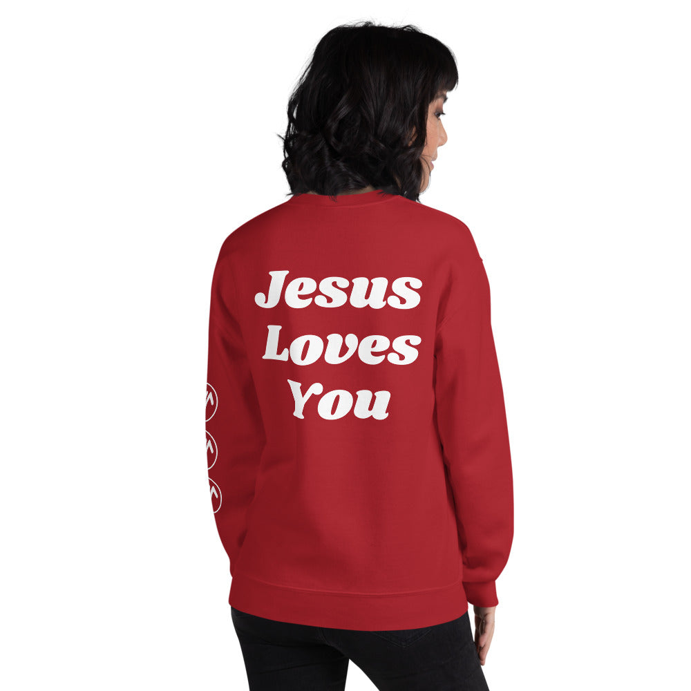 Jesus Loves You Unisex Sweatshirt