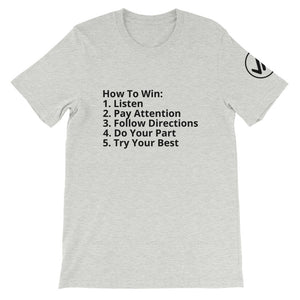 How to Win Unisex Tee