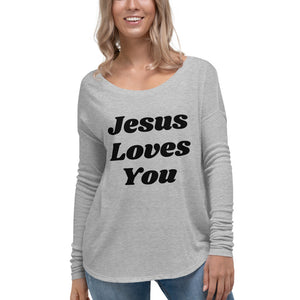 Jesus Loves You Slouchy Blouse