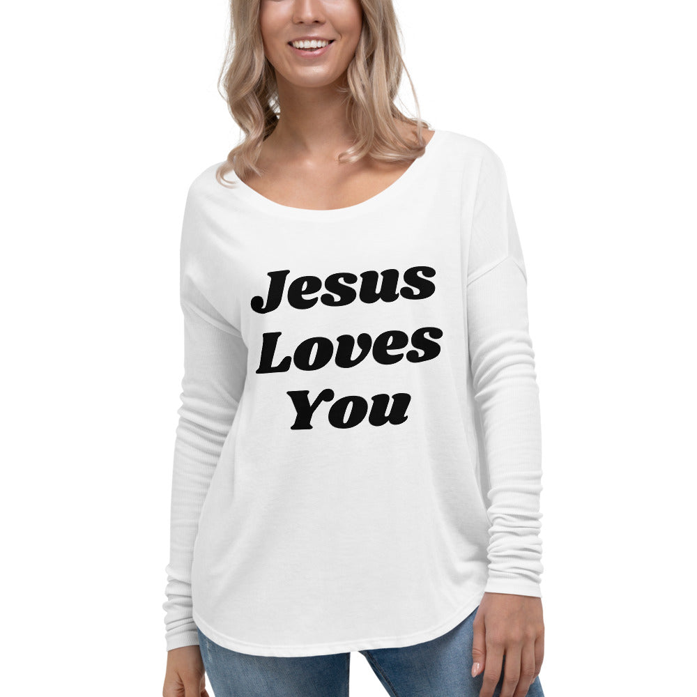 Jesus Loves You Slouchy Blouse